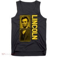 Epic Abraham Lincoln Grunge Portrait Tank Top thumb 0