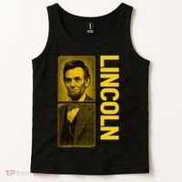 Epic Abraham Lincoln Grunge Portrait Tank Top thumb 2