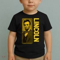 Epic Abraham Lincoln Grunge Portrait Toddler T-Shirt thumb 2