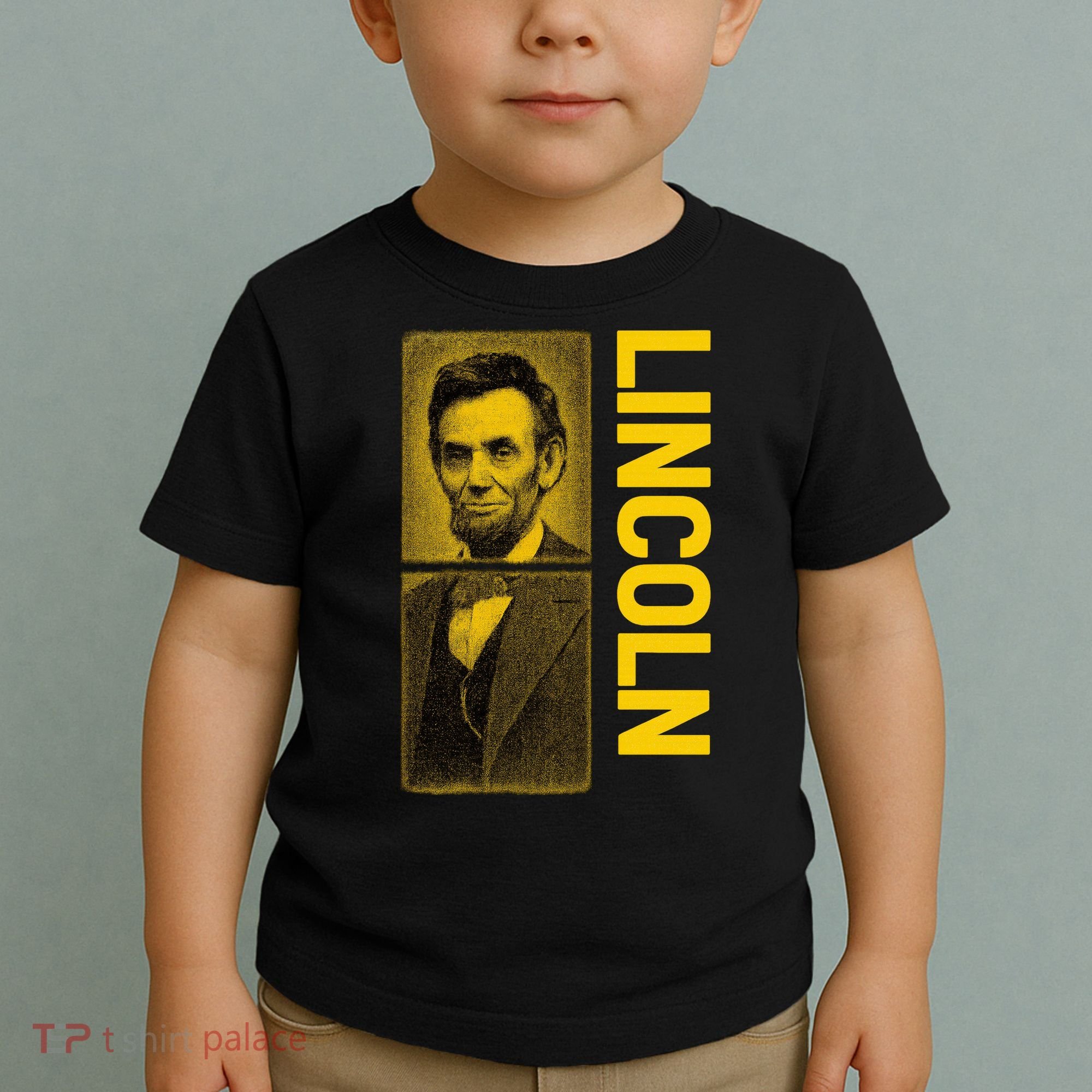 Epic Abraham Lincoln Grunge Portrait Toddler T-Shirt