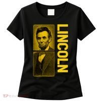 Epic Abraham Lincoln Grunge Portrait Women's T-Shirt thumb 0