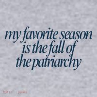 Emily Amick My Favorite Season Is The Fall Of The Patriarchy Women's Sweatshirt thumb 2