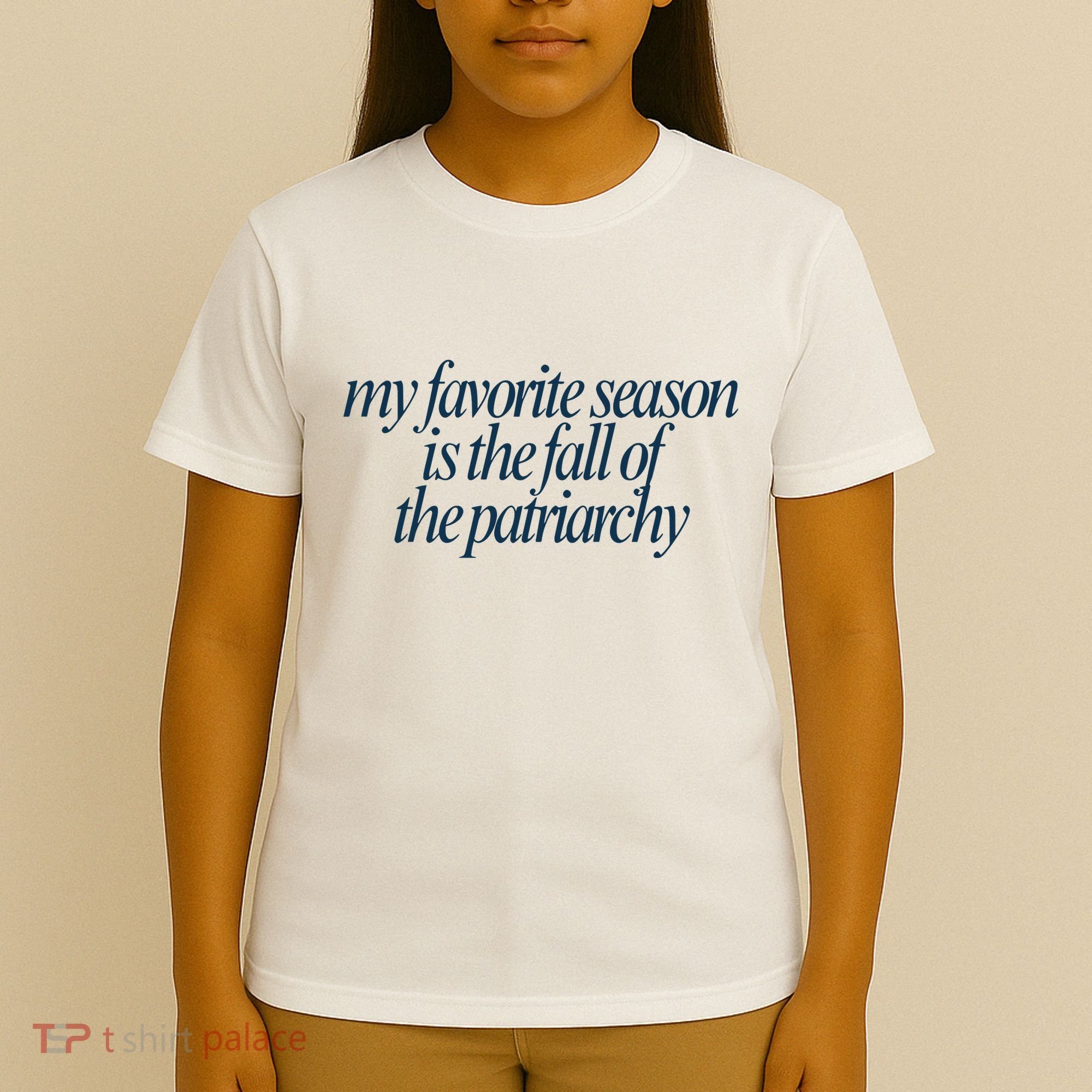 Emily Amick My Favorite Season Is The Fall Of The Patriarchy T-Shirt