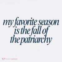 Emily Amick My Favorite Season Is The Fall Of The Patriarchy Kids Sweatshirt thumb 2
