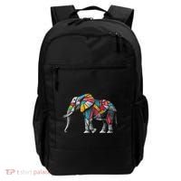 Elephant Animal Motif Artwork Elephant Backpack thumb 0