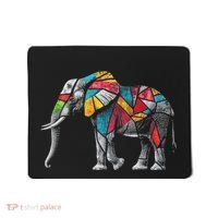 Elephant Animal Motif Artwork Elephant Mousepad thumb 0