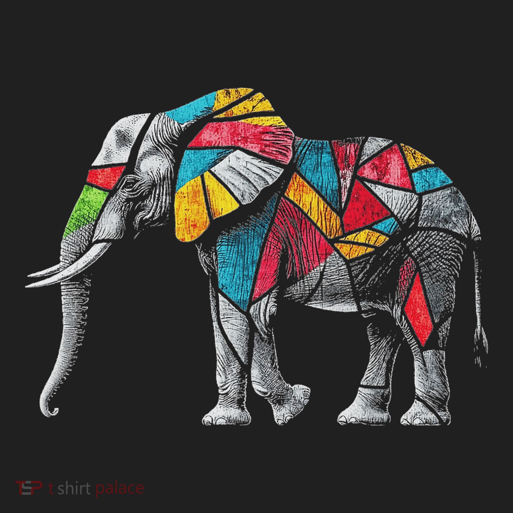 Elephant Animal Motif Artwork Elephant Hat