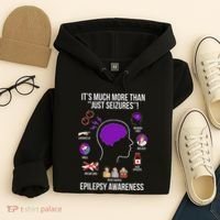 Epilepsy Awareness Month Epilepsy Warrior Hoodie thumb 4