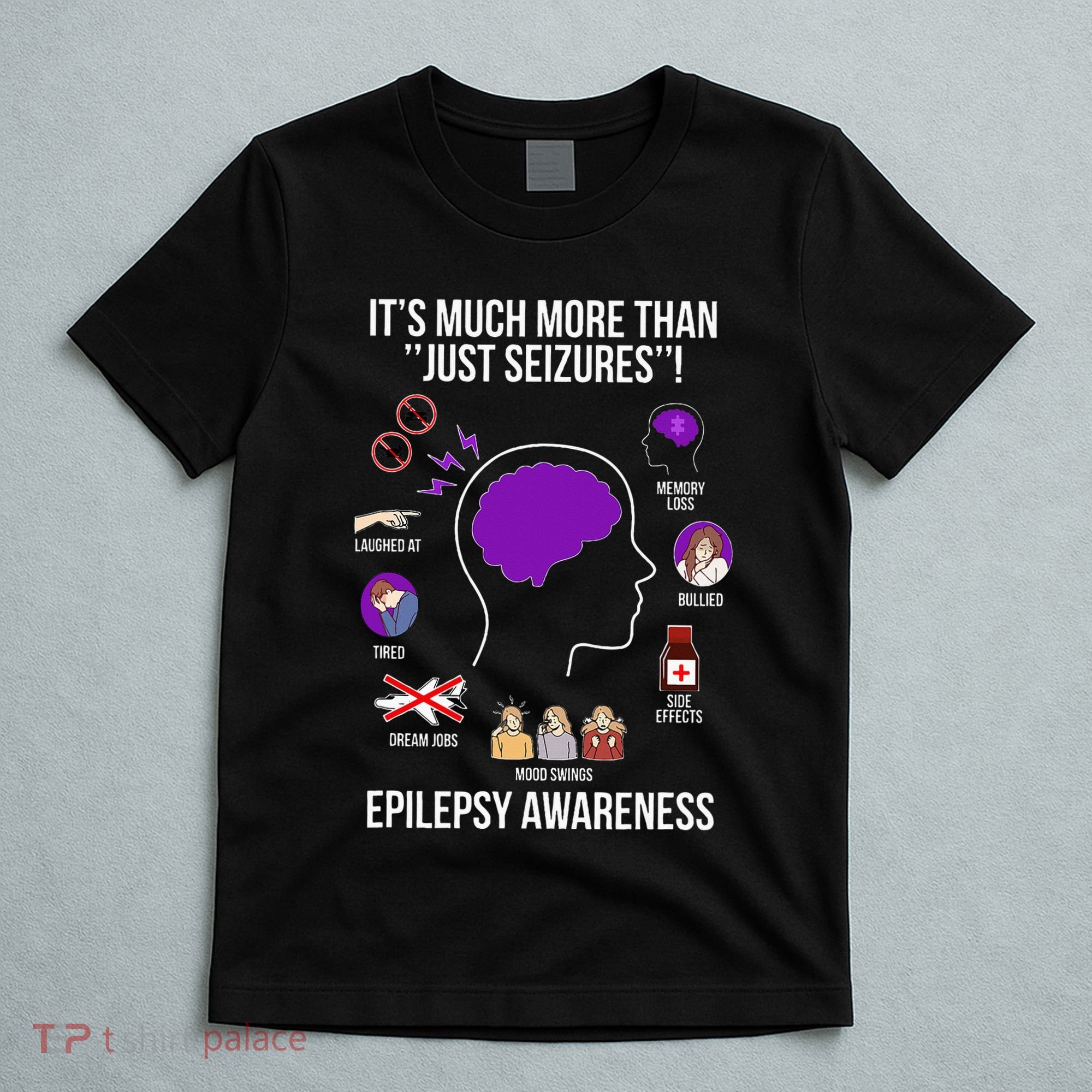 Epilepsy Awareness Month Epilepsy Warrior T-Shirt