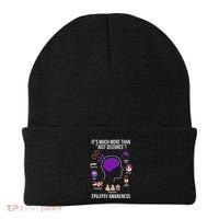 Epilepsy Awareness Month Epilepsy Warrior Beanie thumb 0