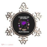 Epilepsy Awareness Month Epilepsy Warrior Ornament thumb 0