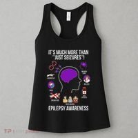 Epilepsy Awareness Month Epilepsy Warrior Women's Tank Top thumb 3