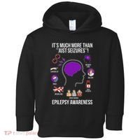 Epilepsy Awareness Month Epilepsy Warrior Toddler Hoodie thumb 0