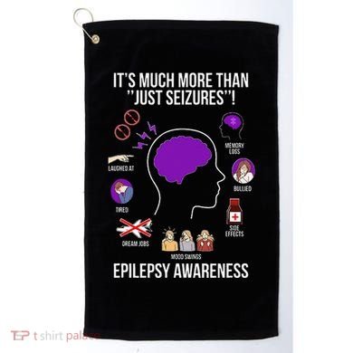Epilepsy Awareness Month Epilepsy Warrior Golf Towel