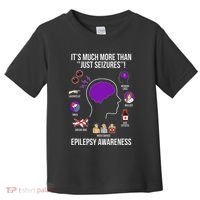 Epilepsy Awareness Month Epilepsy Warrior Toddler T-Shirt thumb 0