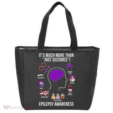 Epilepsy Awareness Month Epilepsy Warrior Tote Bag