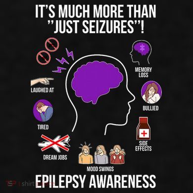 Epilepsy Awareness Month Epilepsy Warrior Ladies PosiCharge Tri-Blend Wicking Tank
