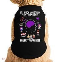 Epilepsy Awareness Month Epilepsy Warrior Doggie Tank thumb 0