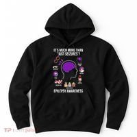 Epilepsy Awareness Month Epilepsy Warrior Hoodie thumb 0