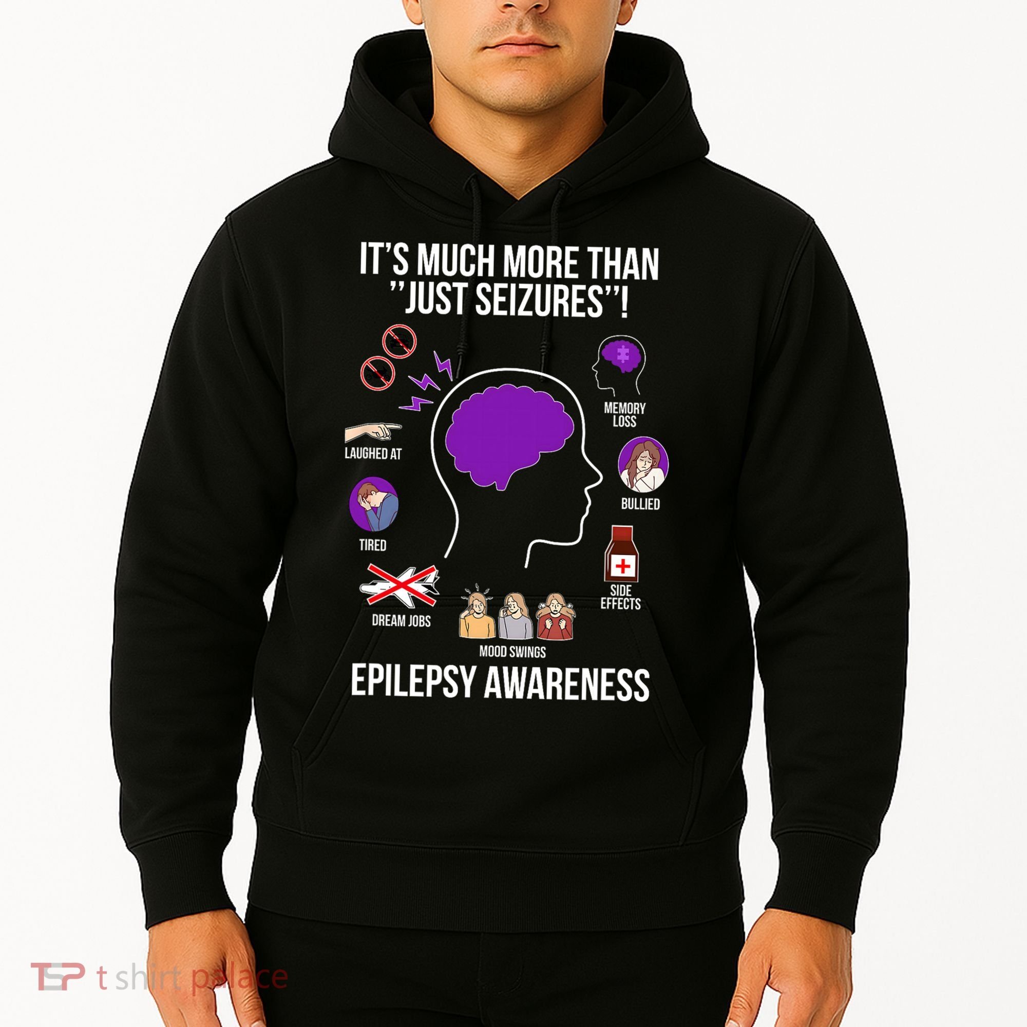 Epilepsy Awareness Month Epilepsy Warrior Hoodie