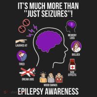 Epilepsy Awareness Month Epilepsy Warrior Beanie thumb 2