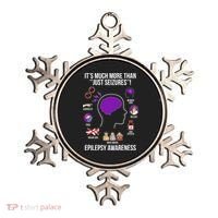 Epilepsy Awareness Month Epilepsy Warrior Ornament thumb 0