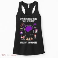 Epilepsy Awareness Month Epilepsy Warrior Women's Tank Top thumb 0