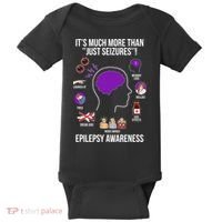 Epilepsy Awareness Month Epilepsy Warrior Baby Bodysuit thumb 0