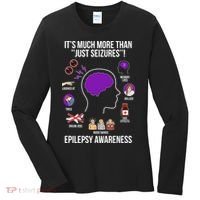 Epilepsy Awareness Month Epilepsy Warrior Women's Long Sleeve Shirt thumb 0