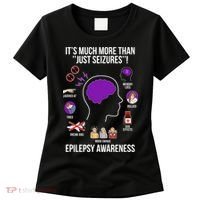 Epilepsy Awareness Month Epilepsy Warrior Women's T-Shirt thumb 0