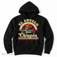 El Abuelo Mas Chingon Funny Mexican Flag Cool Grandpa Regalo Hoodie thumb 0