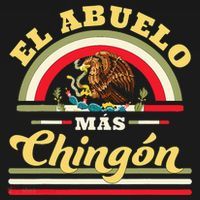 El Abuelo Mas Chingon Funny Mexican Flag Cool Grandpa Regalo Mousepad thumb 1
