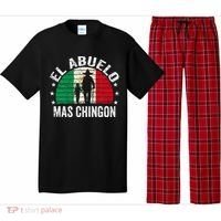 El Abuelo Mas Chingon Mexican Grandpa Cinco De Mayo Flag Pajama Set thumb 0