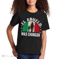 El Abuelo Mas Chingon Mexican Grandpa Cinco De Mayo Flag Kids T-Shirt thumb 2