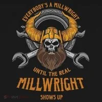 EverybodyS A Millwright Awesome Real Millwright Doggie Tank thumb 4