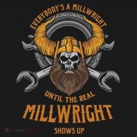 EverybodyS A Millwright Awesome Real Millwright Hoodie thumb 2