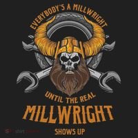 EverybodyS A Millwright Awesome Real Millwright Beanie thumb 2