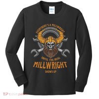 EverybodyS A Millwright Awesome Real Millwright Kids Long Sleeve Shirt thumb 0