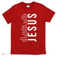 Emmanuel Alpha Omega Prince Of Peace Son Of God Jesus T-Shirt thumb 0
