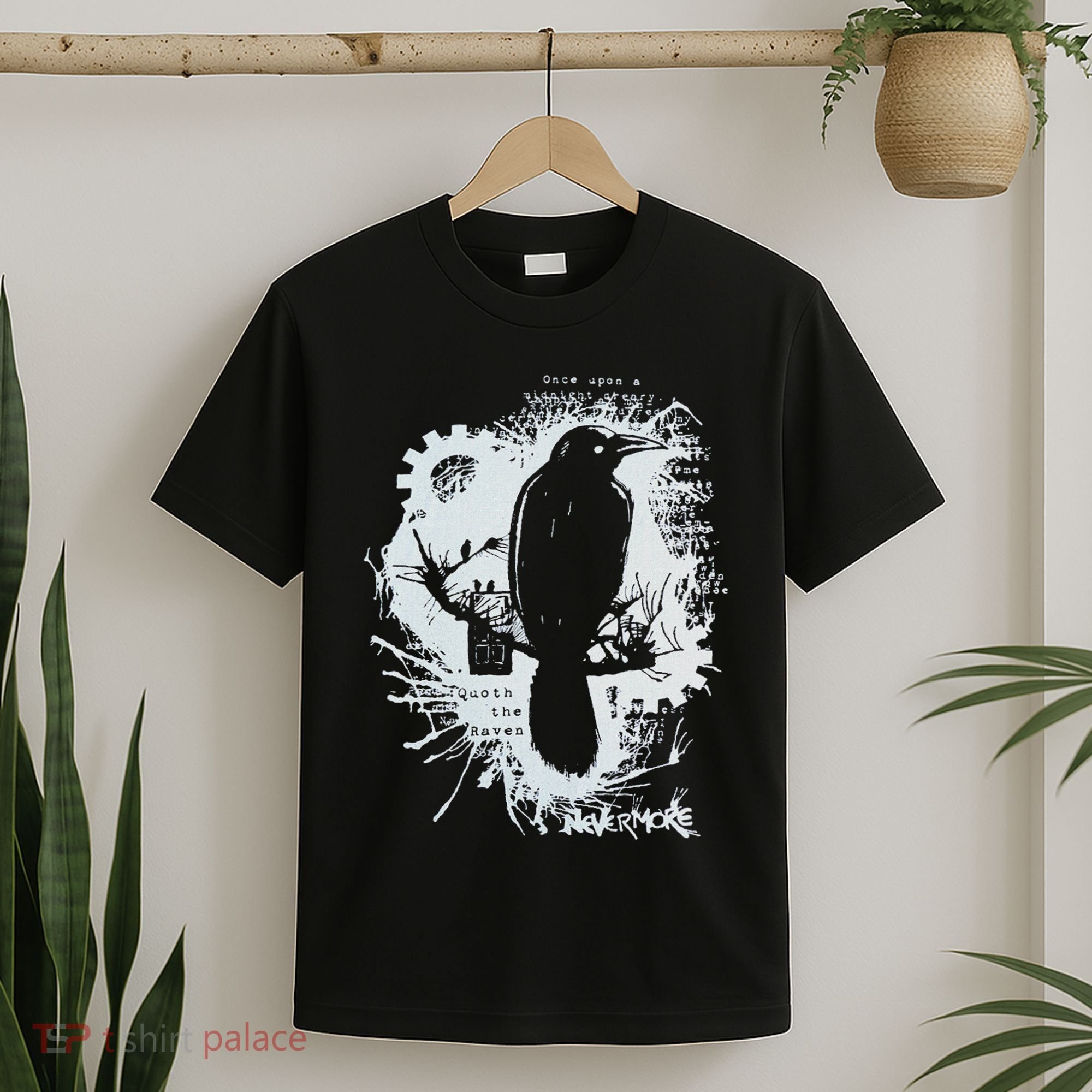 Edgar Allan Poe Tales Of Poe Gif Readers Gothic T-Shirt
