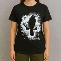 Edgar Allan Poe Tales Of Poe Gif Readers Gothic T-Shirt thumb 4