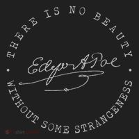 Edgar Allan Poe No Beauty Strangeness Quote Literary Women's Sweatshirt thumb 2