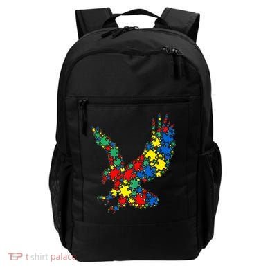 Eagle Autism Puzzle for Autism Awareness Backpack