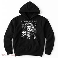 Edgar Allan Poe Poems Quotes Raven Literature Hoodie thumb 0