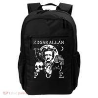 Edgar Allan Poe Poems Quotes Raven Literature Backpack thumb 0