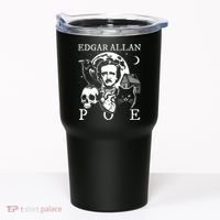 Edgar Allan Poe Poems Quotes Raven Literature Tumbler thumb 0