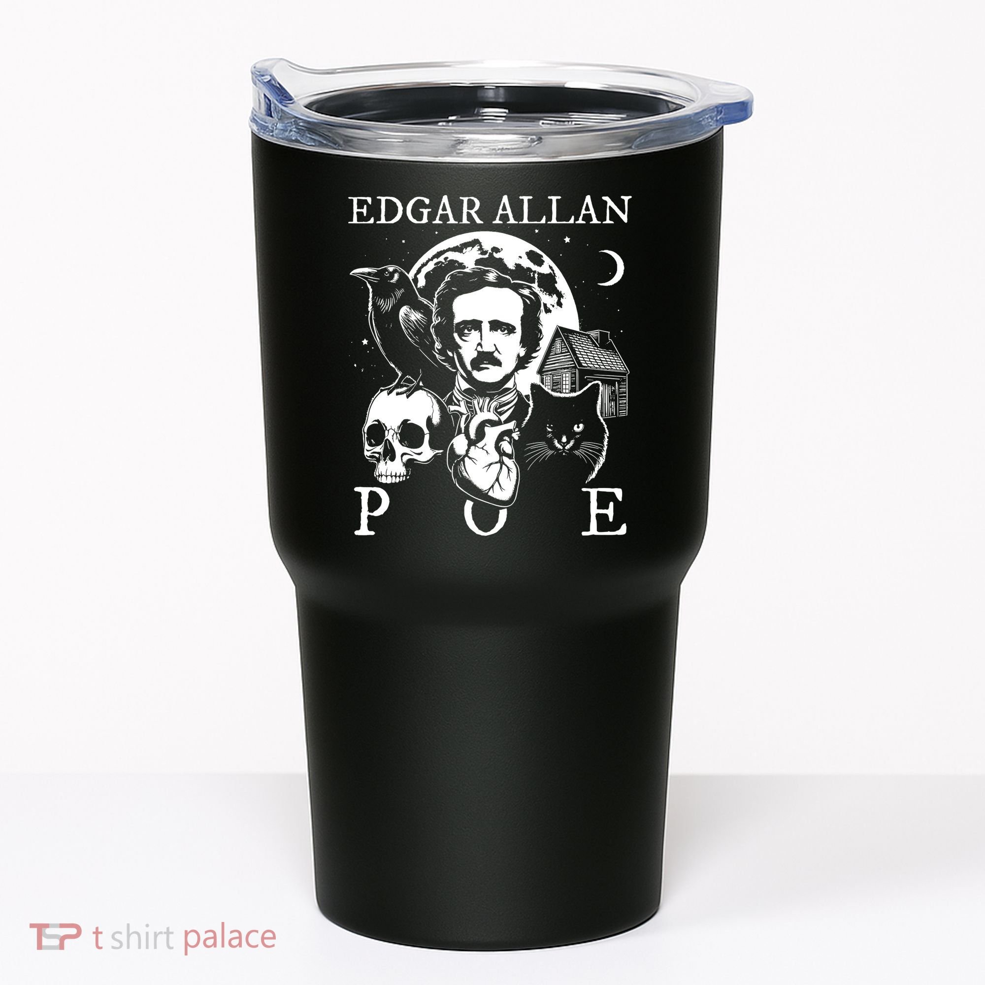 Edgar Allan Poe Poems Quotes Raven Literature Tumbler