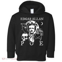 Edgar Allan Poe Poems Quotes Raven Literature Toddler Hoodie thumb 0