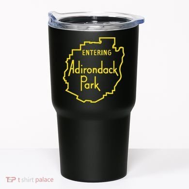 Entering Adirondack Park Sign Tumbler