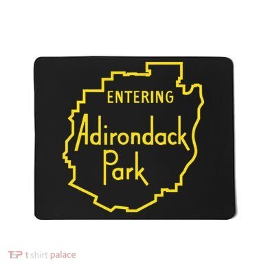 Entering Adirondack Park Sign Mousepad
